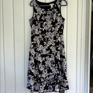 WHBM Floral Sleeveless high low Dress